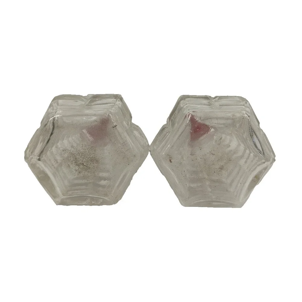 Vintage Waffle Print‎ Glass 4.25